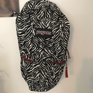 Zebra Print Backpack